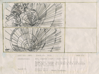 Illustration for article titled Original Star Wars Storyboards Show Iconic Scenes Before the Big Screen